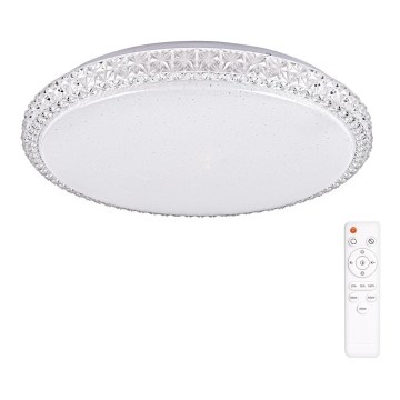 Himmennettävä LED-kattovalaisin IRINA LED/48W/230V kaukosäätimellä