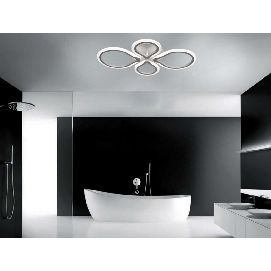 LED-himmennettävä kattovalaisin TRIESTE LED/52W/230V + kaukosäädin