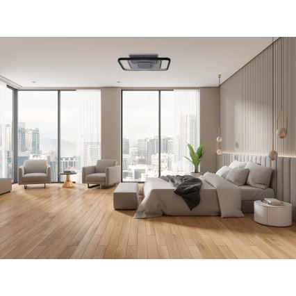 Himmennettävä LED-kattovalaisin LED/110W/230V 3000-6500K valkoinen + kauko-ohjaus