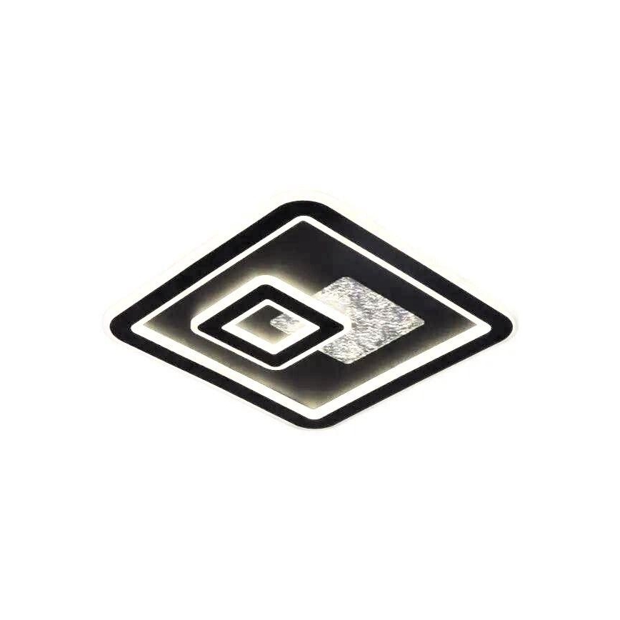 Himmennettävä LED-kattovalaisin LED/110W/230V 3000-6500K musta + kauko-ohjaus