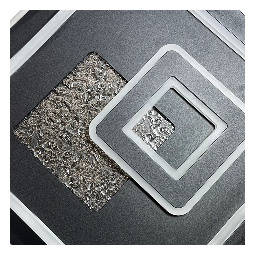 Himmennettävä LED-kattovalaisin LED/110W/230V 3000-6500K musta + kauko-ohjaus