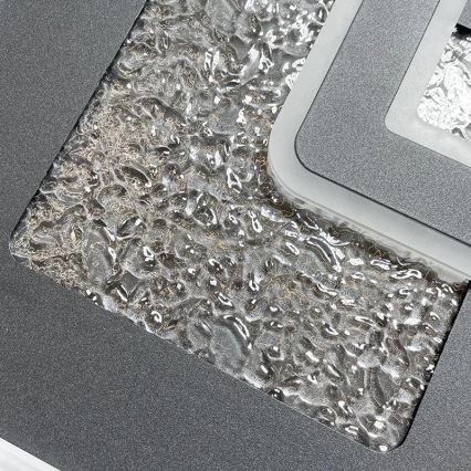 Himmennettävä LED-kattovalaisin LED/110W/230V 3000-6500K musta + kauko-ohjaus