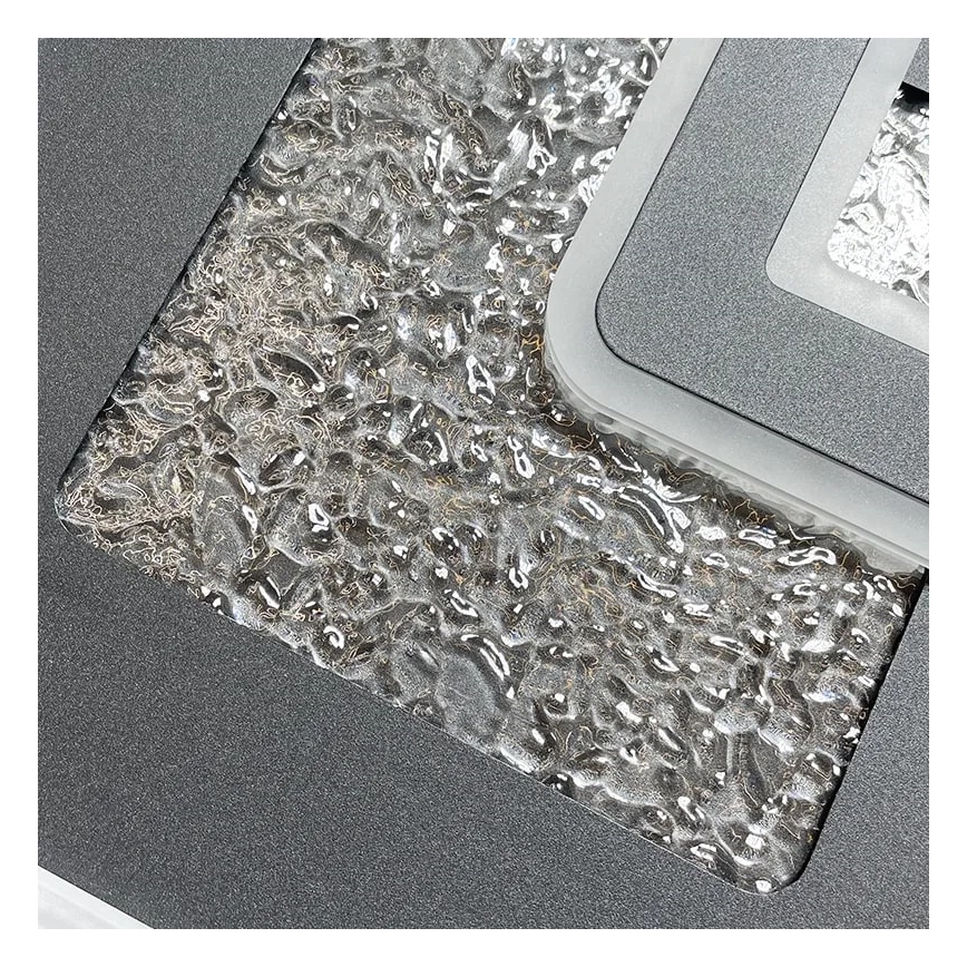 Himmennettävä LED-kattovalaisin LED/110W/230V 3000-6500K musta + kauko-ohjaus