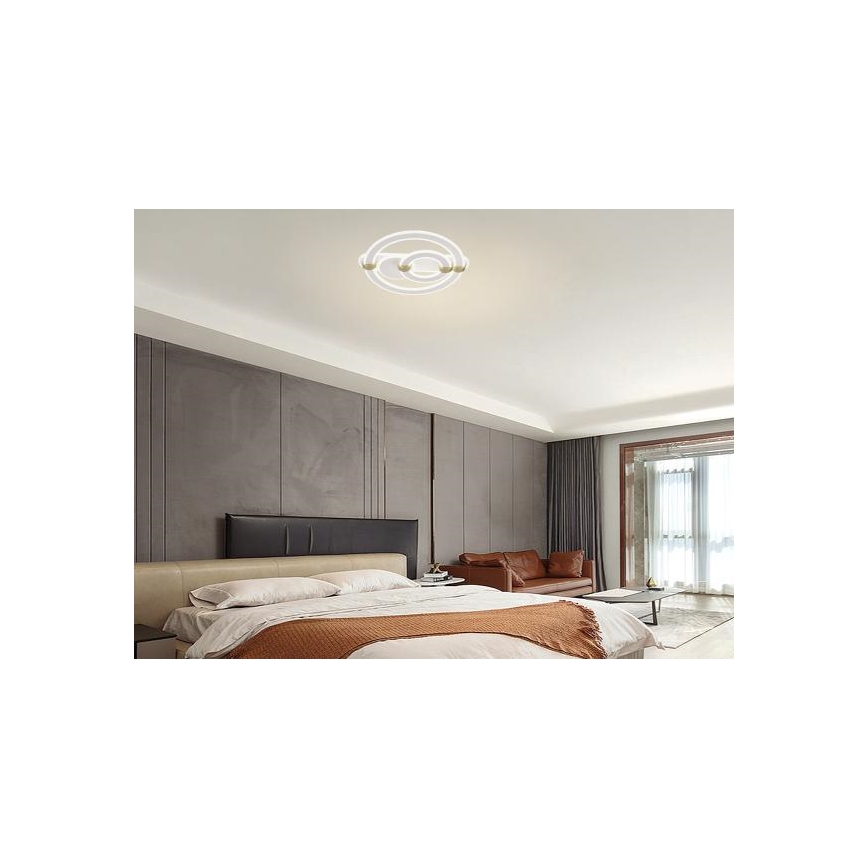 Himmennettävä LED-kattovalaisin LED/120W/230V 3000-6500K + kaukosäädin