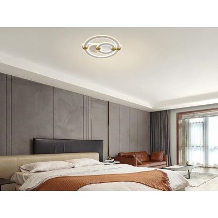 Himmennettävä LED-kattovalaisin LED/120W/230V 3000-6500K + kaukosäädin