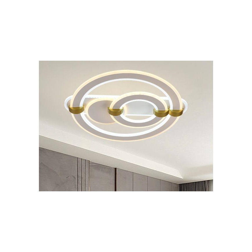 Himmennettävä LED-kattovalaisin LED/120W/230V 3000-6500K + kaukosäädin