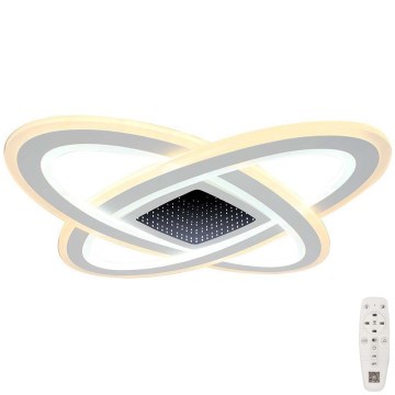 Himmennettävä LED-kattovalaisin LED/130W/230V 3000-6500K 62x62 cm + kauko-ohjaus