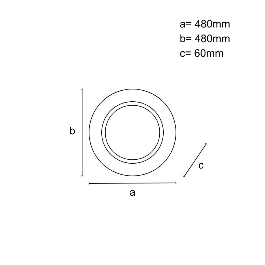 Himmennettävä LED-kattovalaisin LED/25W/230V 3000-6500K + kaukosäädin
