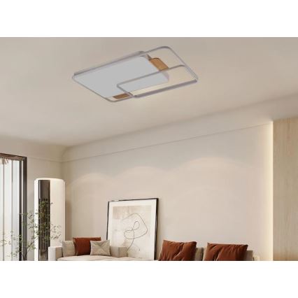 Himmennettävä LED-kattovalaisin LED/280W/230V 3000-6500K + kaukosäädin