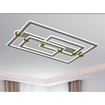 Himmennettävä LED-kattovalaisin LED/280W/230V 3000-6500K + kaukosäädin