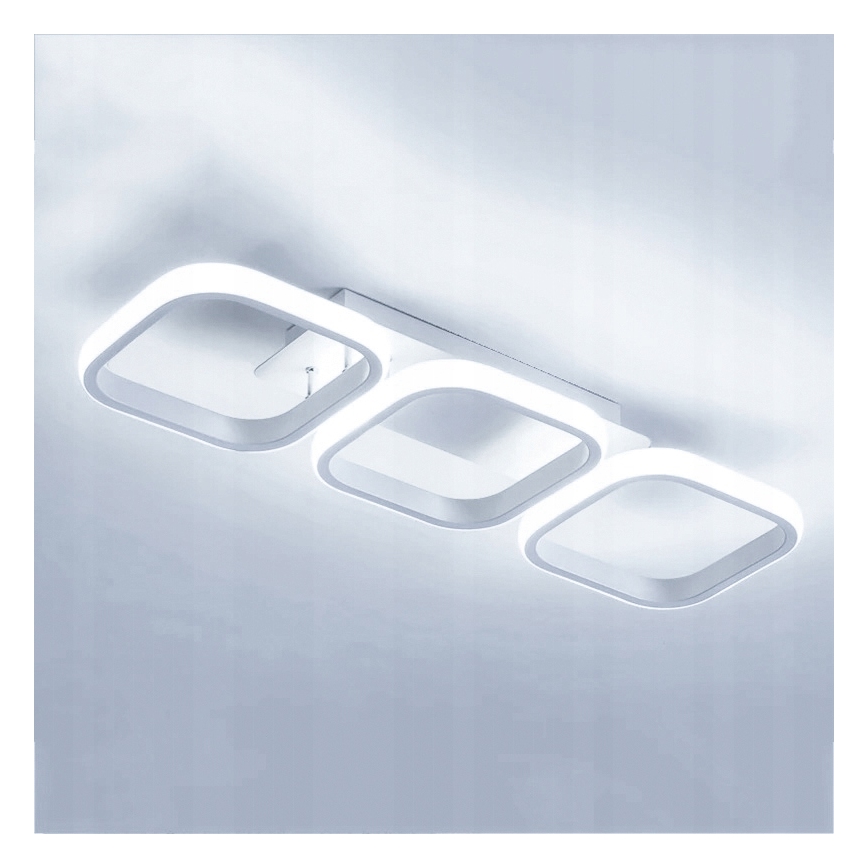 LED-himmennettävä kattovalaisin LED/33W/230V 3000-6500K valkoinen Wi-Fi Tuya + kaukosäädin