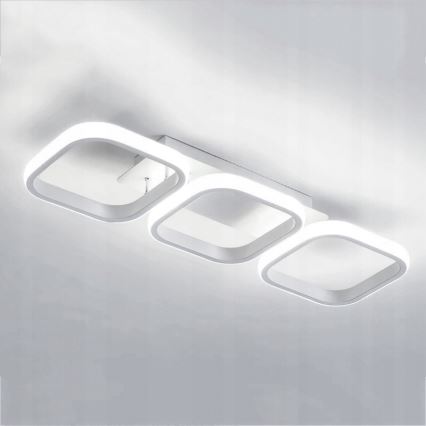 LED-himmennettävä kattovalaisin LED/33W/230V 3000-6500K valkoinen Wi-Fi Tuya + kaukosäädin