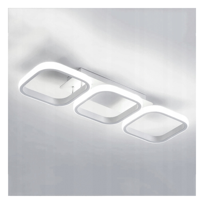 LED-himmennettävä kattovalaisin LED/33W/230V 3000-6500K valkoinen Wi-Fi Tuya + kaukosäädin