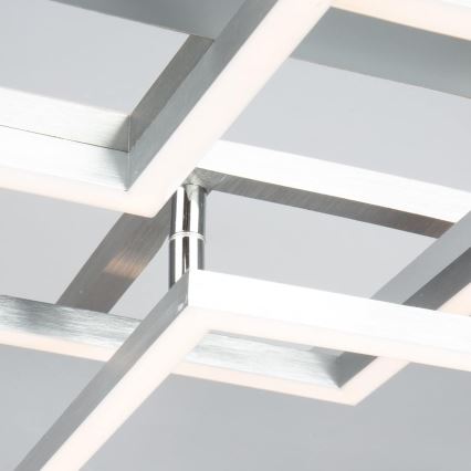 Himmennettävä LED-kattovalaisin LED/36W/230V 3000K mattakromi