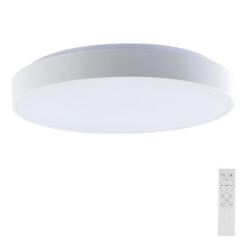 Himmennettävä LED-kattovalaisin LED/40W/230V 3000-6500K 39,5 cm valkoinen + kauko-ohjaus