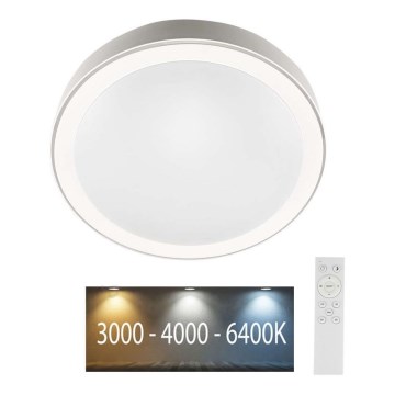 Himmennettävä LED-kattovalaisin LED/40W/230V 3000K/4000K/6500K halkaisija 41 cm + kauko-ohjaus