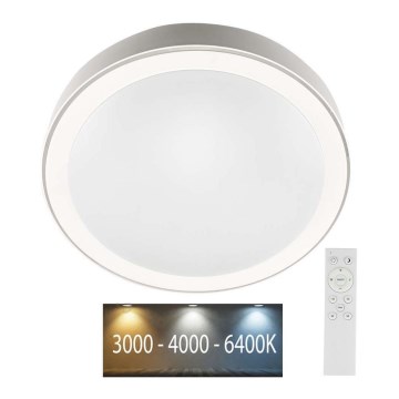 Himmennettävä LED-kattovalaisin LED/40W/230V 3000K/4000K/6500K halkaisija 51 cm + kauko-ohjaus