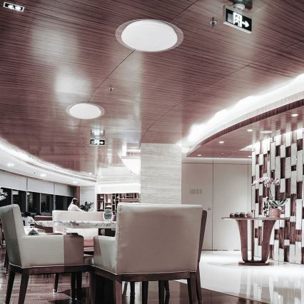 Himmennettävä LED-kattovalaisin LED/40W/230V 3000K/4000K/6500K halkaisija 46,5 cm + kauko-ohjaus