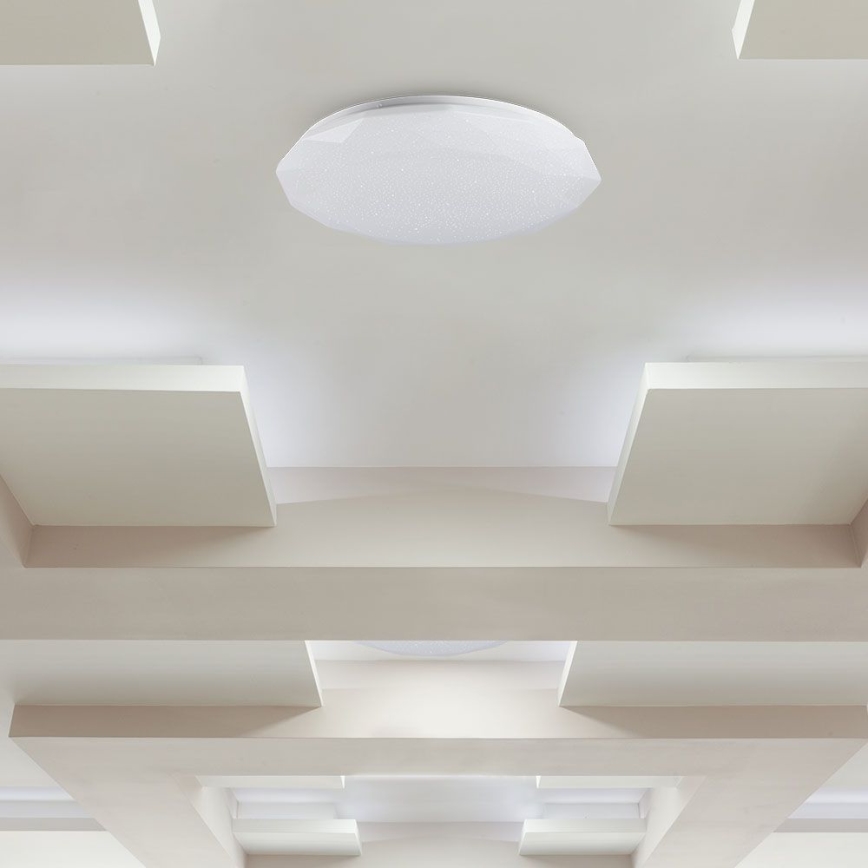 Himmennettävä LED-kattovalaisin LED/40W/230V 3000K/4000K/6500K halkaisija 38,8 cm + kauko-ohjaus