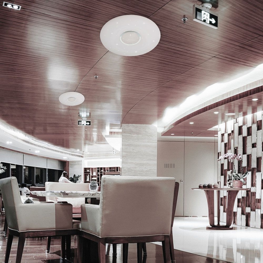 Himmennettävä LED-kattovalaisin LED/40W/230V 3000K/4000K/6500K halkaisija 49 cm + kauko-ohjaus