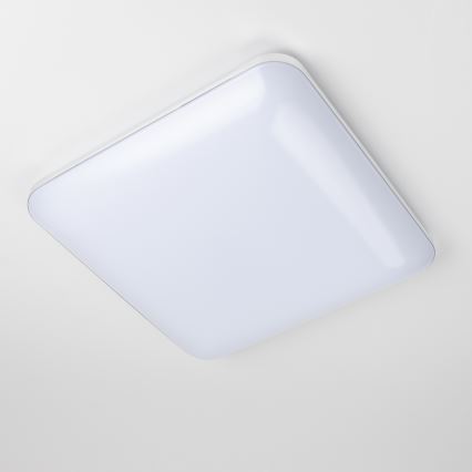 Himmennettävä LED-kattovalaisin LED/42W/230V 3000-6500K 49x49 cm valkoinen + kaukosäädin