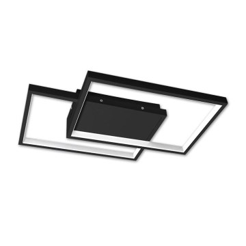 Himmennettävä LED-kattovalaisin LED/45W/230V 3000-6500K musta + kaukosäädin