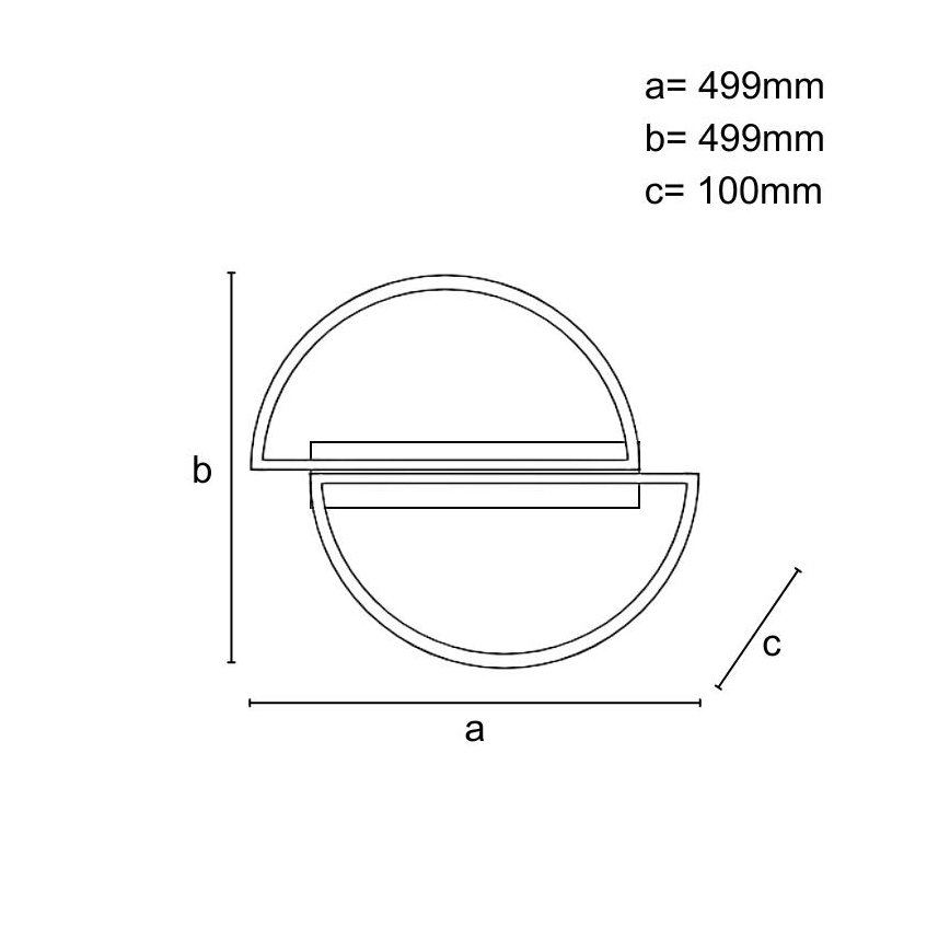 Himmennettävä LED-kattovalaisin LED/55W/230V 3000-6500K + kaukosäädin