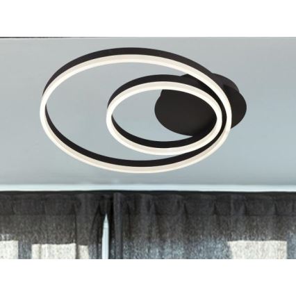 Himmennettävä LED-kattovalaisin LED/55W/230V 3000-6500K + kaukosäädin