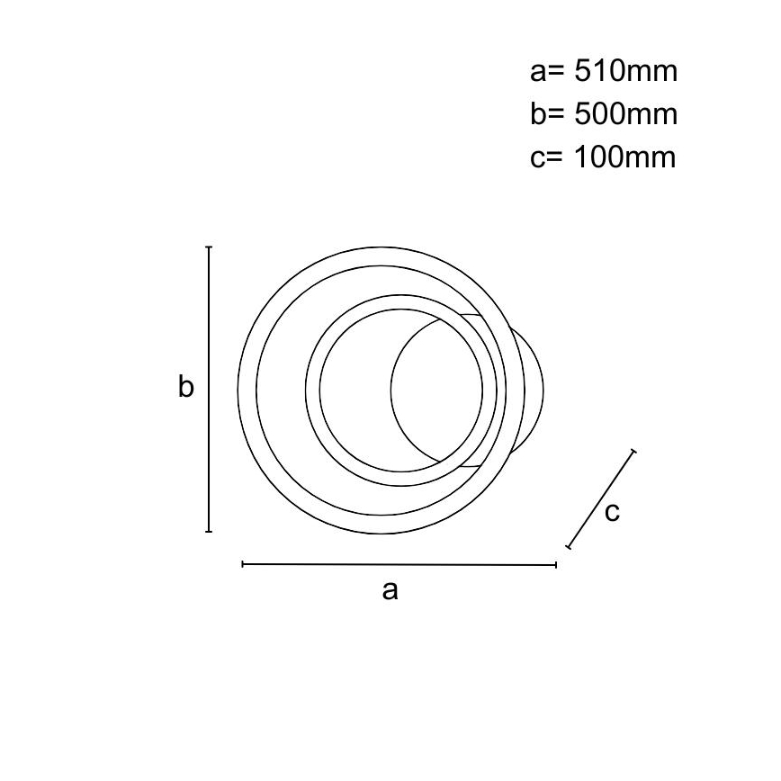 Himmennettävä LED-kattovalaisin LED/55W/230V 3000-6500K + kaukosäädin