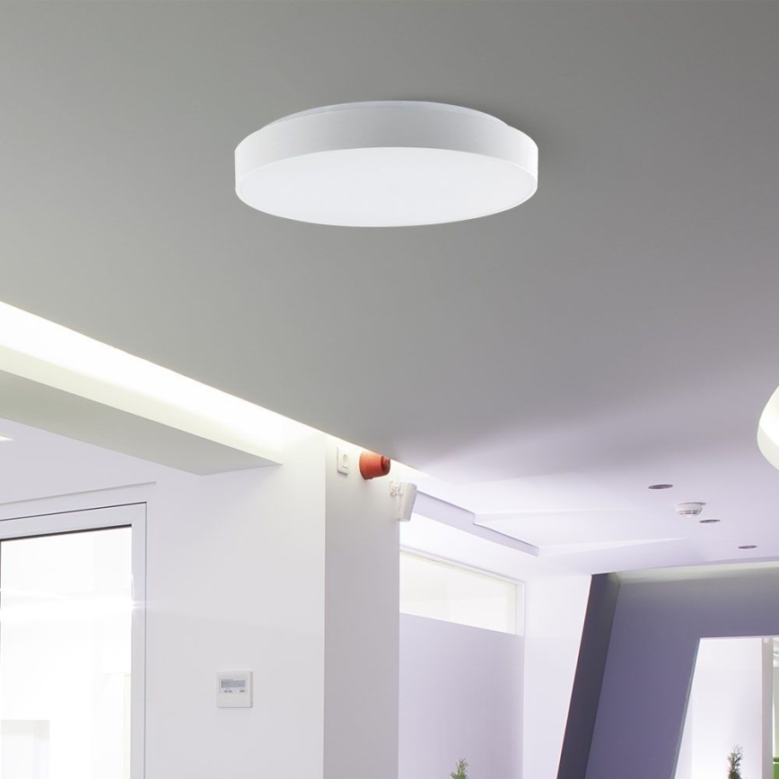 Himmennettävä LED-kattovalaisin LED/60W/230V 3000-6500K 49,5 cm valkoinen + kauko-ohjaus