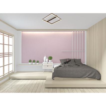 Himmennettävä LED-kattovalaisin LED/60W/230V 3000-6500K + kaukosäädin