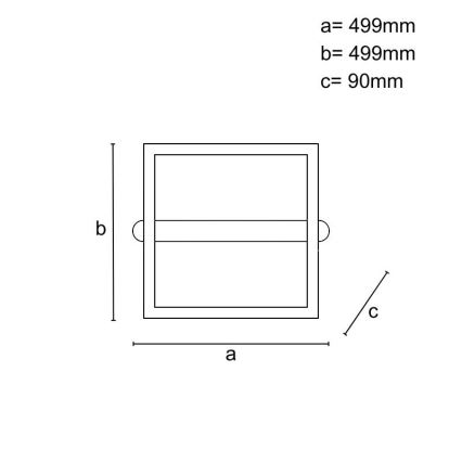 Himmennettävä LED-kattovalaisin LED/60W/230V 3000-6500K + kaukosäädin