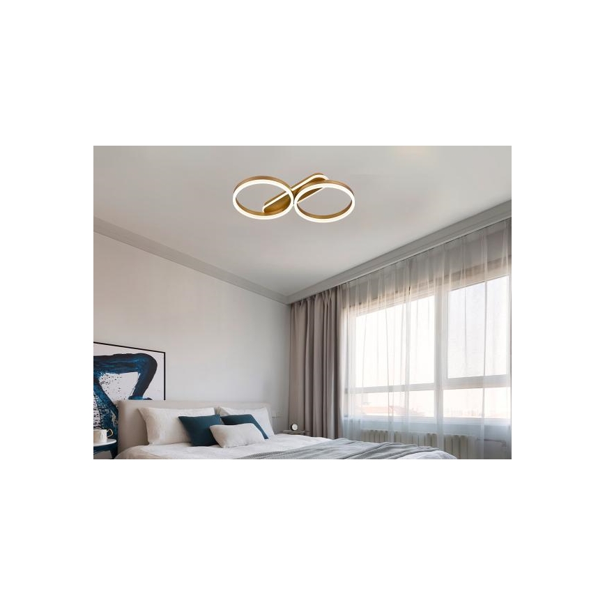 Himmennettävä LED-kattovalaisin LED/60W/230V 3000-6500K + kaukosäädin