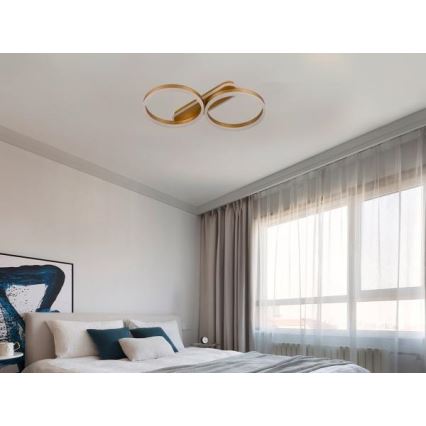 Himmennettävä LED-kattovalaisin LED/60W/230V 3000-6500K + kaukosäädin