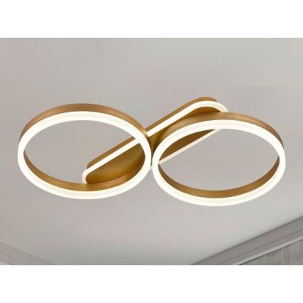 Himmennettävä LED-kattovalaisin LED/60W/230V 3000-6500K + kaukosäädin