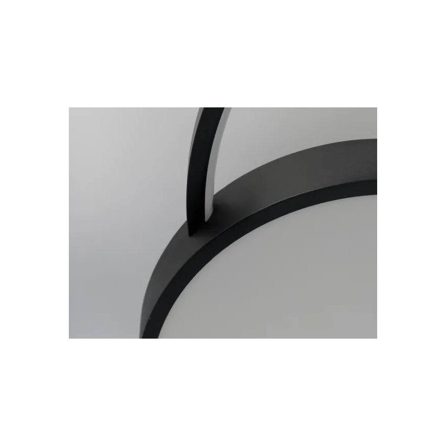 Himmennettävä LED-kattovalaisin LED/60W/230V 3000-6500K musta + kauko-ohjaus