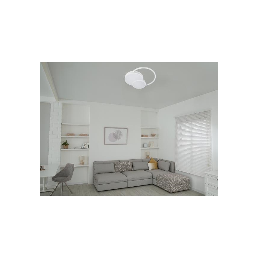Himmennettävä LED-kattovalaisin LED/60W/230V 3000-6500K valkoinen + kauko-ohjaus