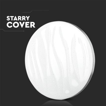 Himmennettävä LED-kattovalaisin LED/60W/230V 3000K/4000K/6500K halkaisija 50 cm + kauko-ohjaus