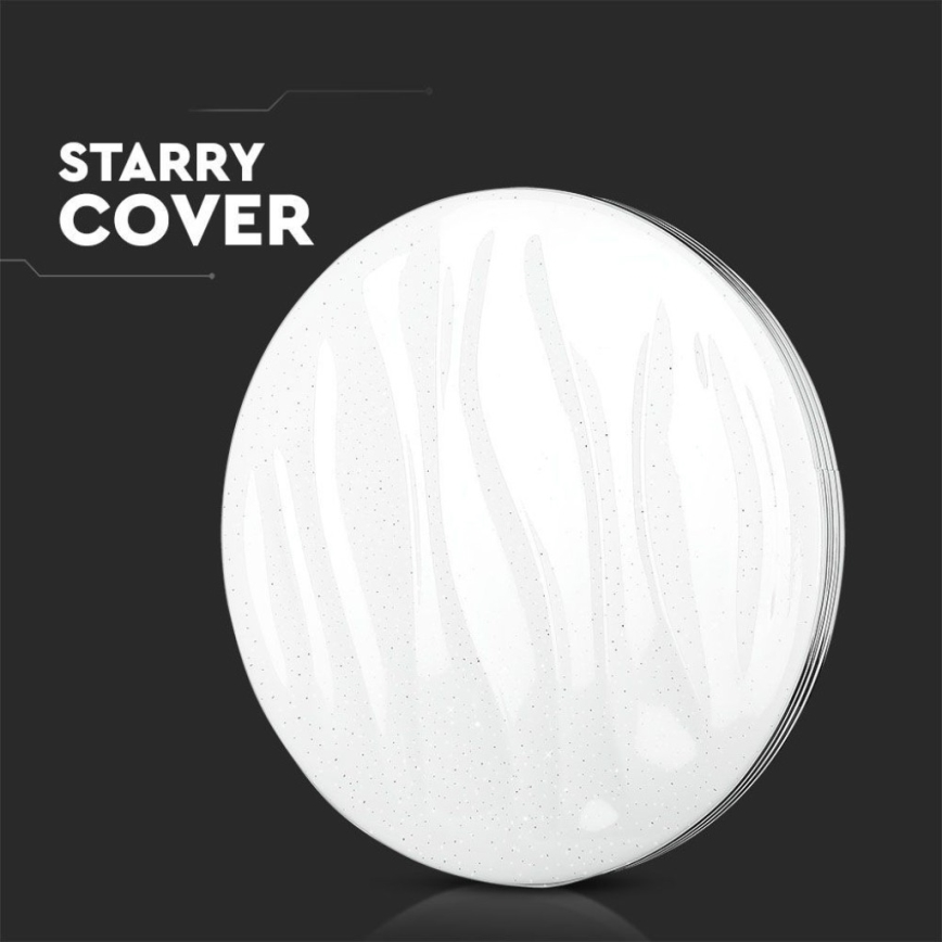 Himmennettävä LED-kattovalaisin LED/60W/230V 3000K/4000K/6500K halkaisija 50 cm + kauko-ohjaus