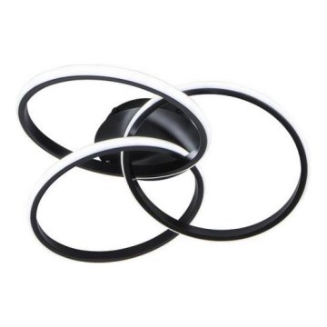 Himmennettävä LED-kattovalaisin LED/70W/230V 3000-6500K musta + kauko-ohjaus