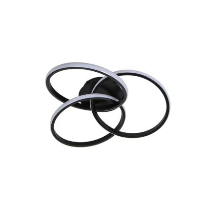 Himmennettävä LED-kattovalaisin LED/70W/230V 3000-6500K musta + kauko-ohjaus