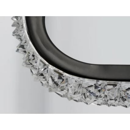 Himmennettävä LED-kattovalaisin LED/70W/230V 3000-6500K musta + kauko-ohjaus