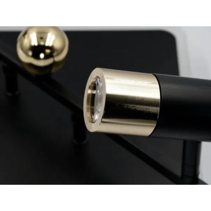 Himmennettävä LED-kattovalaisin LED/70W/230V 3000-6500K musta + kauko-ohjaus