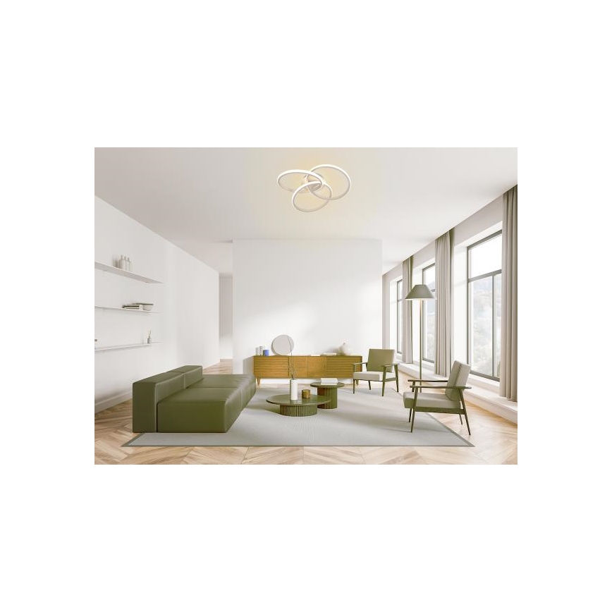Himmennettävä LED-kattovalaisin LED/70W/230V 3000-6500K valkoinen + kauko-ohjaus