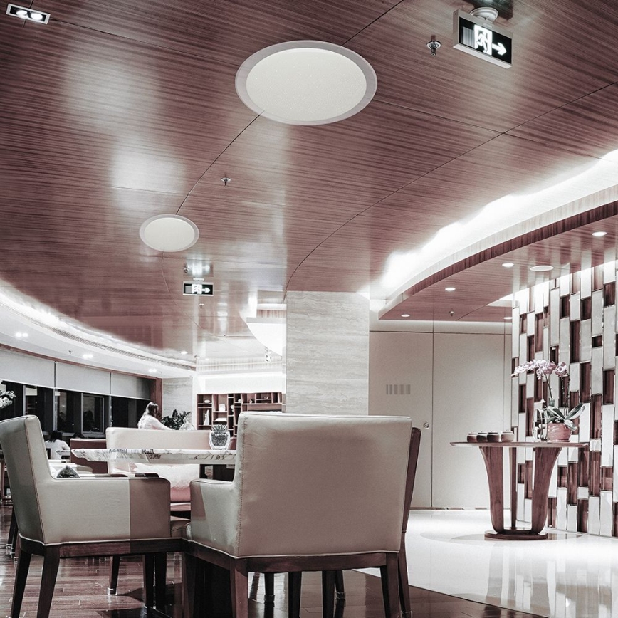 Himmennettävä LED-kattovalaisin LED/72W/230V 3000-6500K halkaisija 67 cm valkoinen + kauko-ohjaus