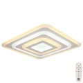 Himmennettävä LED-kattovalaisin LED/77W/230V 3000-6500K 49,5x49,5 cm + kauko-ohjaus