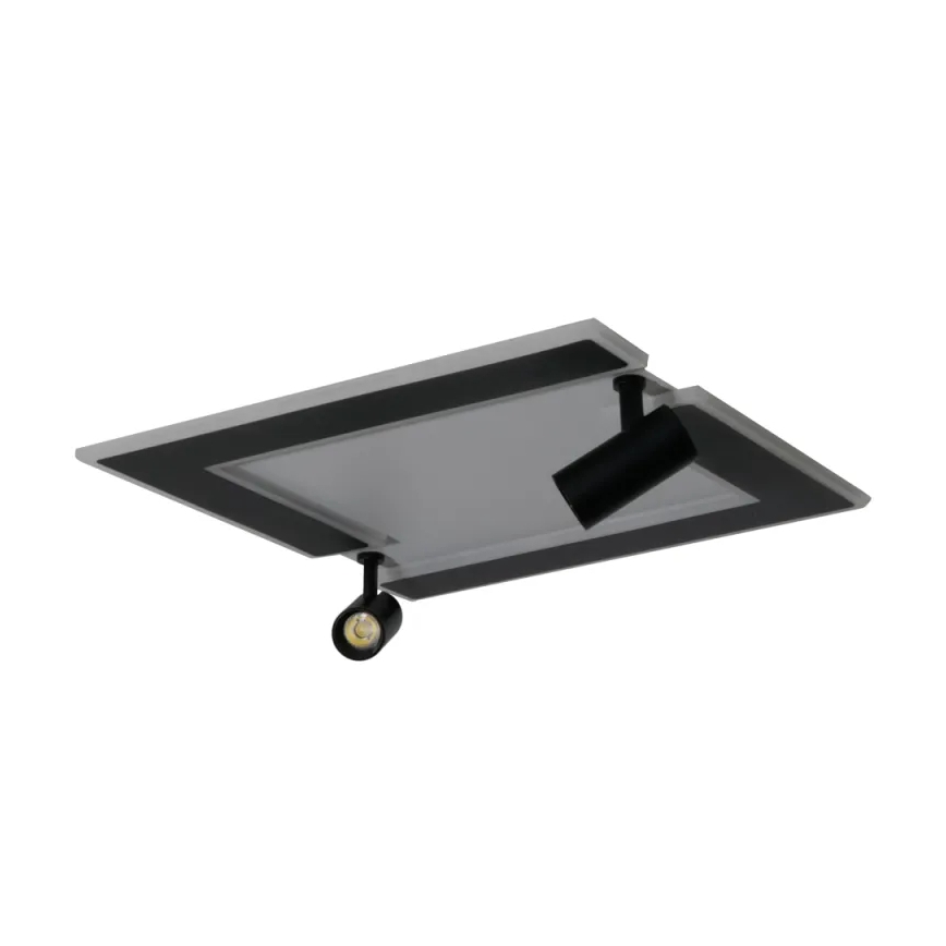 Himmennettävä LED-kattovalaisin LED/80W/230V 3000-6500K musta + kauko-ohjaus