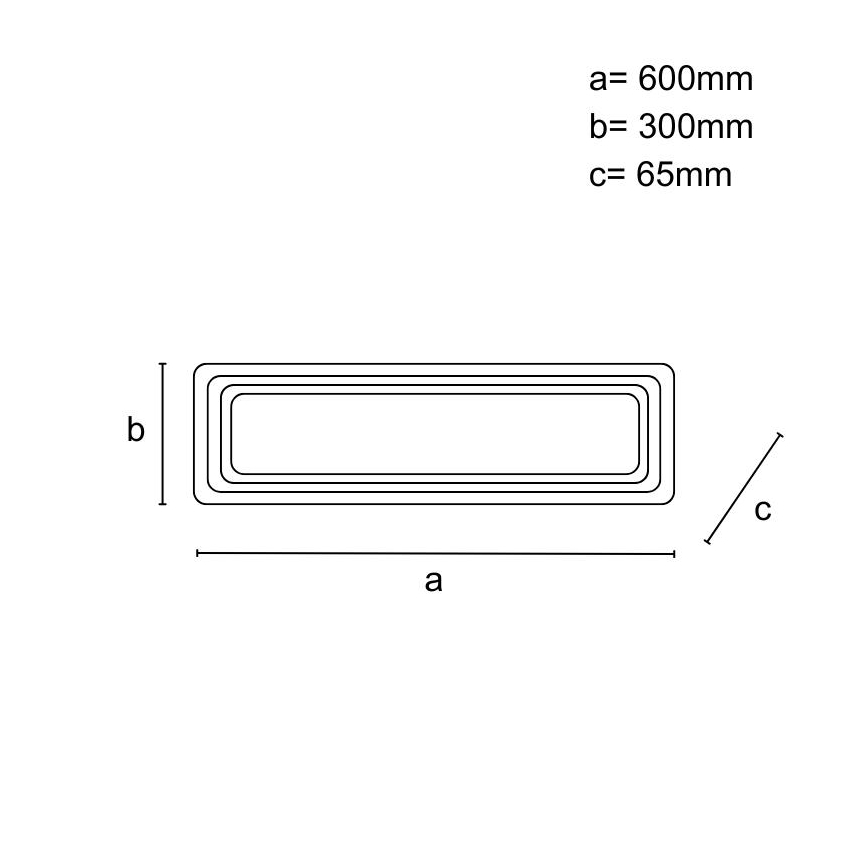 Himmennettävä LED-kattovalaisin LED/85W/230V 3000-6500K + kauko-ohjaus