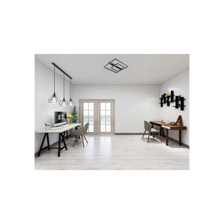 Himmennettävä LED-kattovalaisin LED/95W/230V 3000-6500K + kaukosäädin