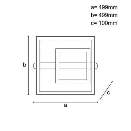 Himmennettävä LED-kattovalaisin LED/95W/230V 3000-6500K + kaukosäädin